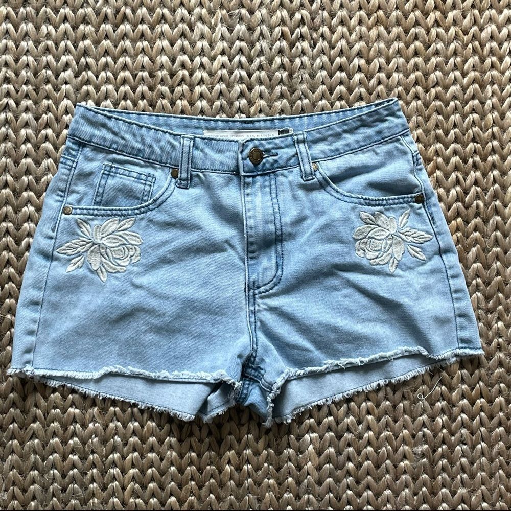 Brave Soul London Juliet Denim High Rise Shorts Size 10 / 38